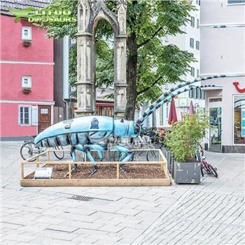 Posąg owada z włókna szklanego Alpenbock
